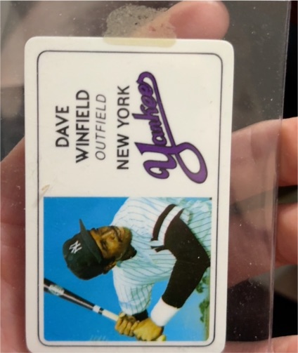 1981 Perma-Graphics #125-021 Dave Winfield — front