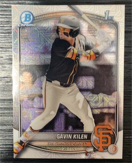 2025 Bowman Chrome #BDC-40 Gavin Kilen — front