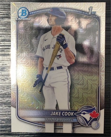 2025 Bowman Draft #BDC-97 Jake Cook Chrome — front