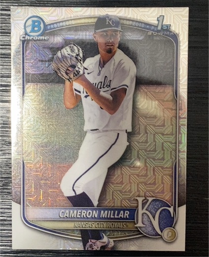 2025 Bowman Draft Chrome #BDC-176 Cameron Millar — front
