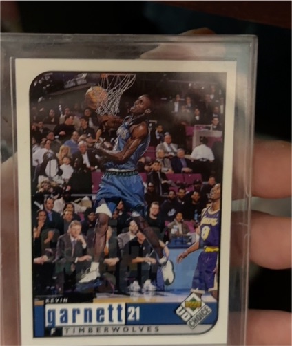 1998-99 Upper Deck Choice #85 Kevin Garnett — front