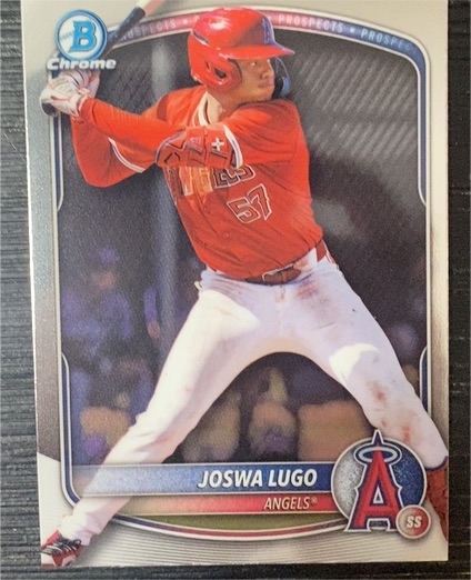2025 Bowman Draft #BD-24 Joswa Lugo — front