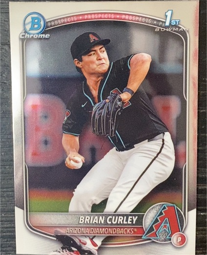 2025 Bowman Draft #BDC-170 Brian Curley — front