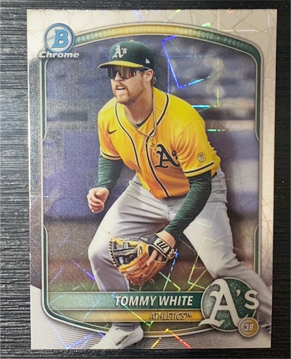 2025 Bowman Draft #BDC-88 Tommy White Chrome — front