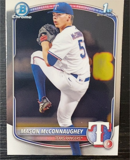2025 Bowman Draft Chrome #BDC-117 Mason McConnaughey — front