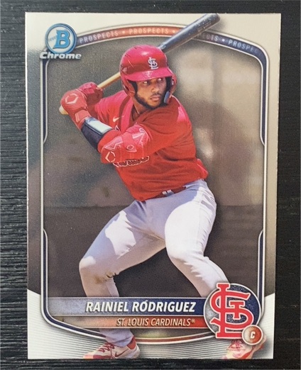 2025 Bowman Draft Chrome #BDC-72 Rainiel Rodriguez — front