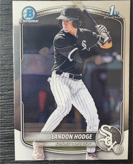 2025 Bowman Draft Chrome #BDC-93 Landon Hodge — front