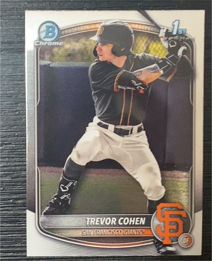 2025 Bowman Draft Chrome #BDC-46 Trevor Cohen — front