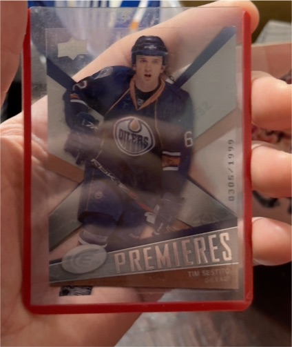 2008-09 Upper Deck Ice Premieres #118 Tim Sestito — front