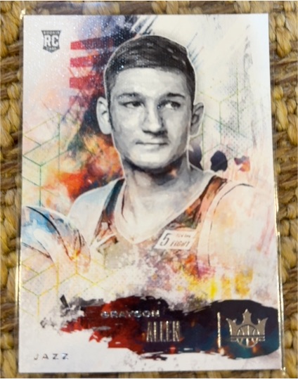 2018-19 Panini Court Kings #120 Grayson Allen Rookie — front