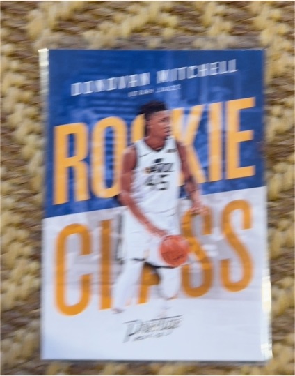 2017-18 Panini Prestige #13 Donovan Mitchell Rookie Class — front