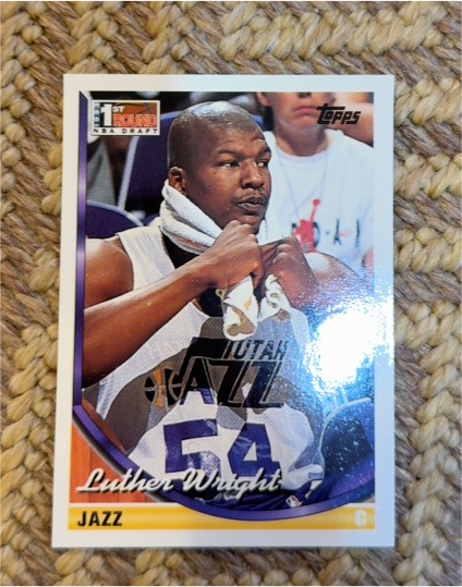1993-94 Topps #75 Luther Wright — front