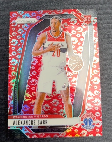 2024-25 Panini Prizm #264 Alexandre Sarr Rookie — front