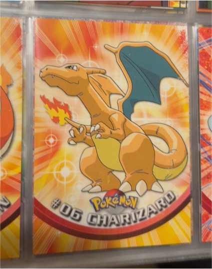 1999 Topps #06 Charizard — front