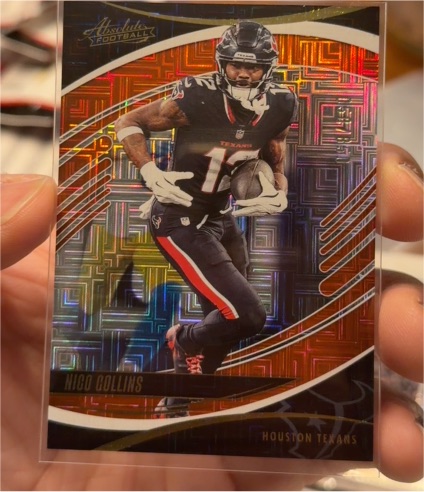 2025 Panini Absolute #87 Nico Collins — front
