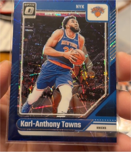 2024-25 Panini Donruss Optic #158 Karl-Anthony Towns — front