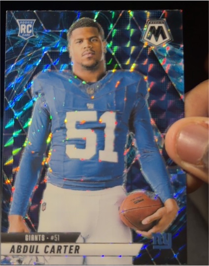 2025 Panini Mosaic #282 Abdul Carter — front
