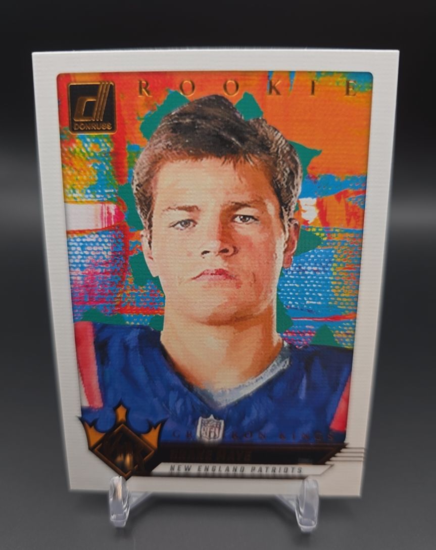 2024 Panini Donruss #3 Drake Maye Rookie Gridiron Kings — front