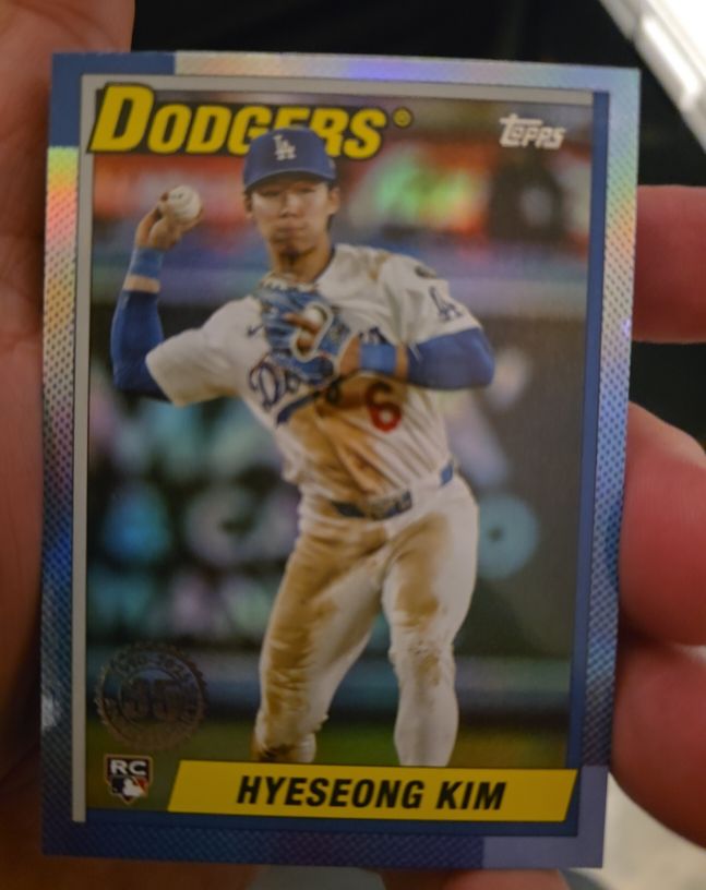 2025 Topps Update #U90-13 Hyeseong Kim — front