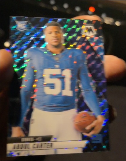 2025 Panini Mosaic #282 Abdul Carter — front