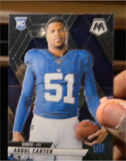 2025 Panini Mosaic #282 Abdul Carter — front