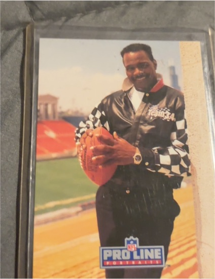 1991 Pro Line Portraits #215 Walter Payton — front