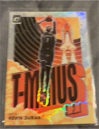 2021-22 Panini Donruss Optic #6 Kevin Durant T-Minus — front