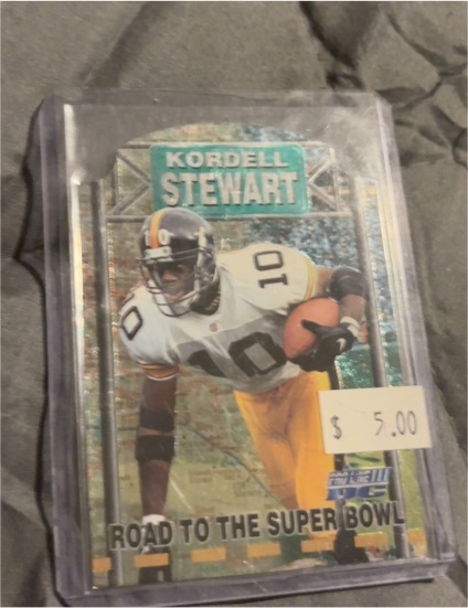 1996 Pacific Road to the Super Bowl #RA-10 Kordell Stewart — front