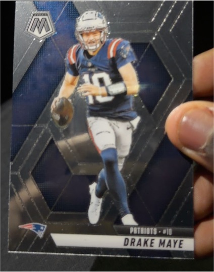 2025 Panini Mosaic #28 Drake Maye — front