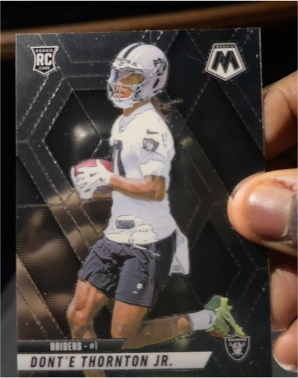 2025 Panini Mosaic #369 Dont'e Thornton Jr. — front
