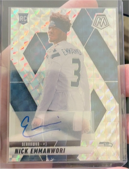 2025 Panini Mosaic #321 Nick Emmanwori — front