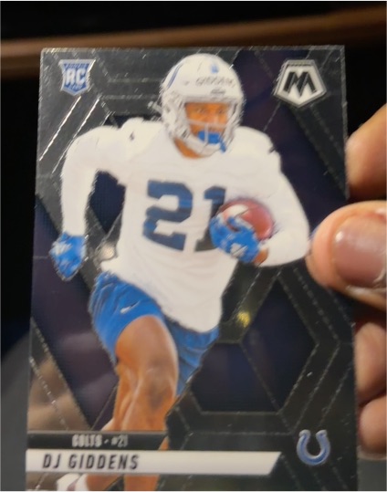 2025 Panini Mosaic #350 DJ Giddens — front