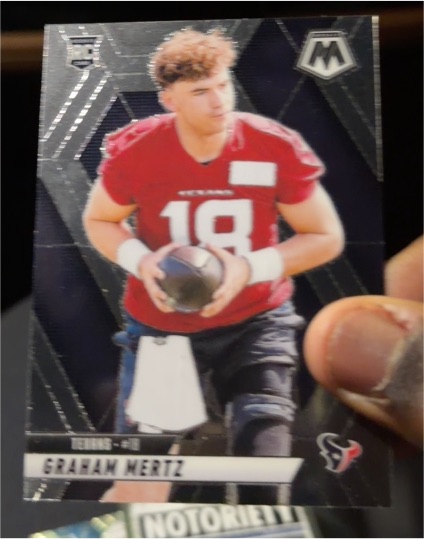 2025 Panini Mosaic #392 Graham Mertz — front