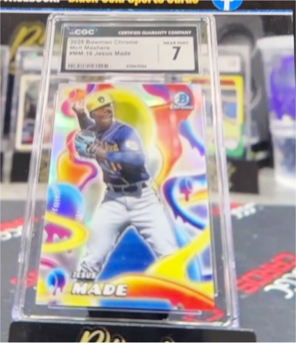 2025 Bowman Chrome #MM-16 Jesus Made — front