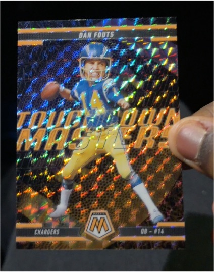 2025 Panini Mosaic #17 Dan Fouts Touchdown Masters — front