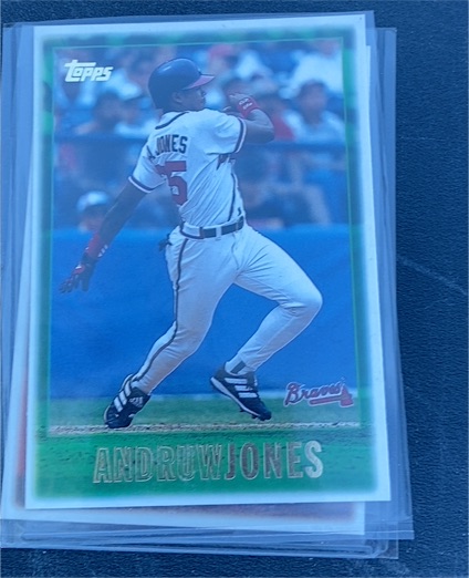 1997 Topps #455 Andruw Jones — front