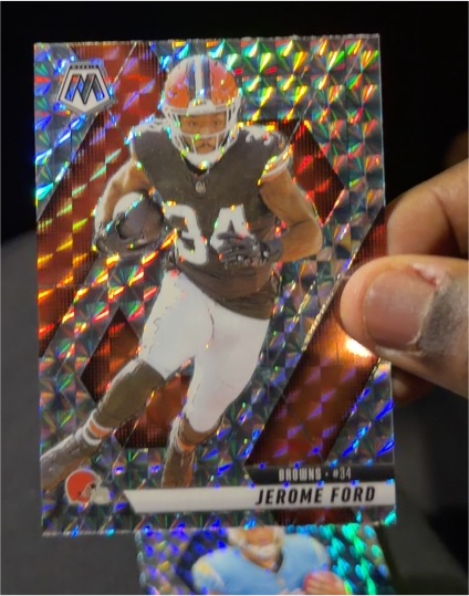2025 Panini Mosaic #34 Jerome Ford — front