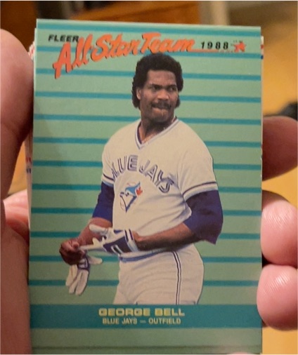 1988 Fleer All-Star Team #5 George Bell — front