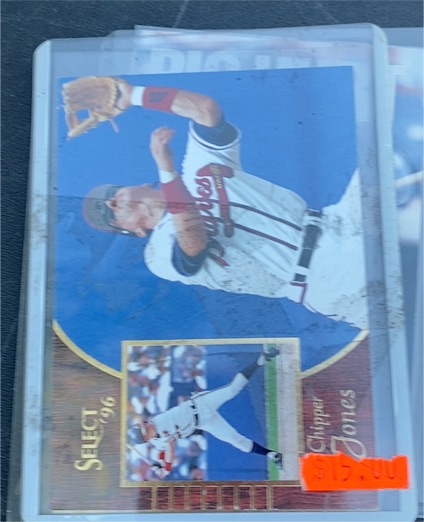 1996 Select #41 Chipper Jones — front