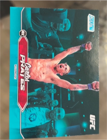 2025 Topps Stadium Club UFC #78 Carlos Prates — front