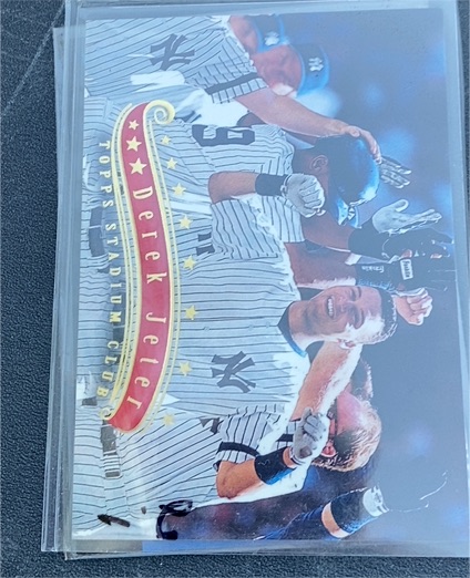 1997 Topps Stadium Club #55 Derek Jeter — front