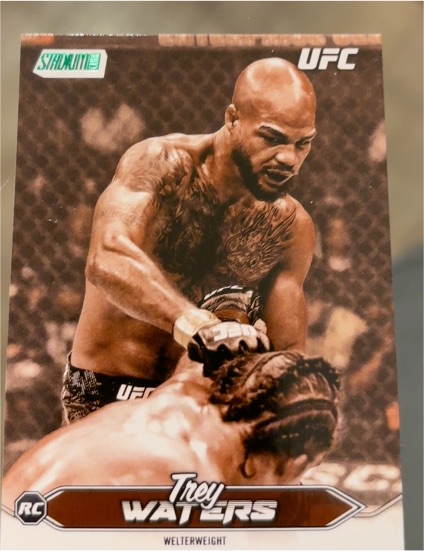 2025 Topps Stadium Club UFC #62 Trey Waters — front