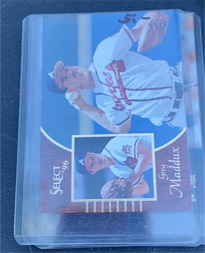 1996 Select #96 Greg Maddux — front
