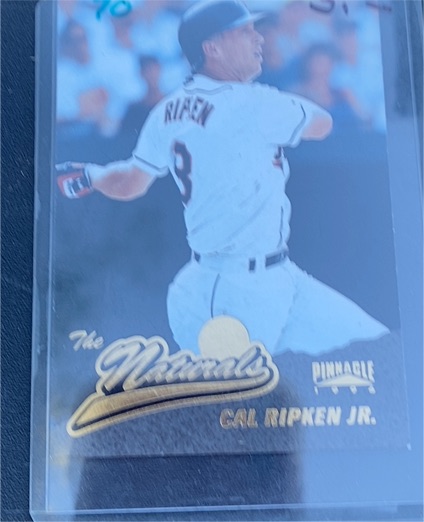1996 Pinnacle The Naturals #136 Cal Ripken Jr. — front