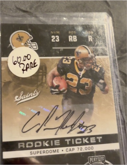 2007 Playoff Contenders #23 Chris Henry Rookie Ticket — front
