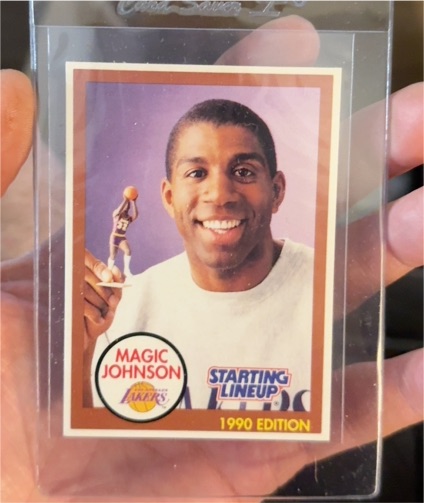 1990 Kenner Starting Lineup #32 Magic Johnson — front