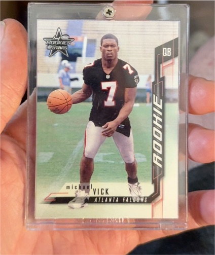 2001 Leaf Rookies & Stars #115 Michael Vick — front