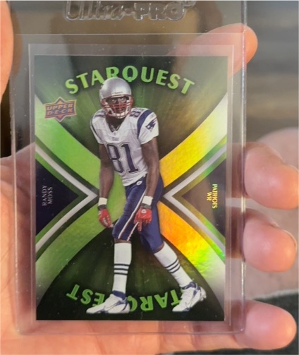 2008 Upper Deck StarQuest #SQ26 Randy Moss — front