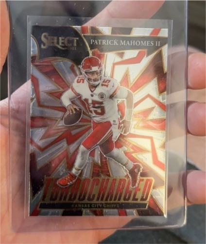 2021 Panini Select #TUR-14 Patrick Mahomes II Turbocharged — front