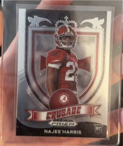 2021 Panini Prizm Draft Picks Crusade #172 Najee Harris — front